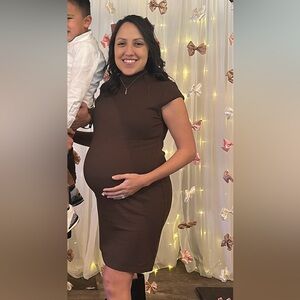 Cap sleeve mini bodycon dress